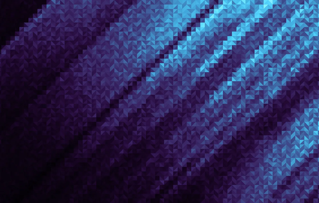Photo wallpaper white, Blue, effects, square pattern