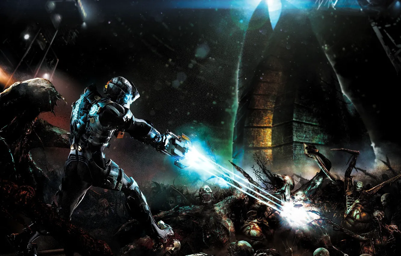 Photo wallpaper space, dead space, evil, isaac, clarke