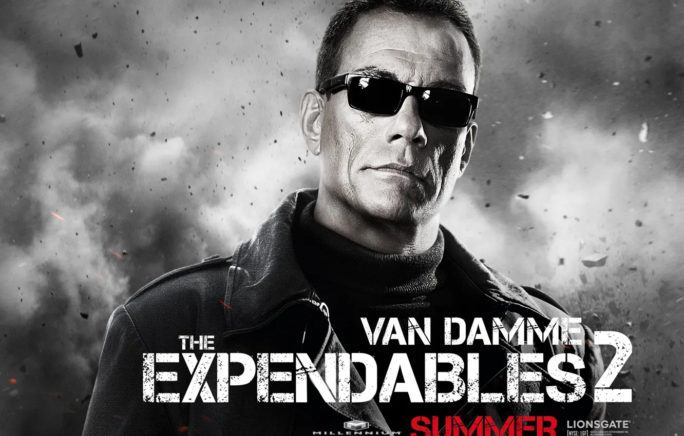 Photo wallpaper Jean-Claude Van Damme, Jean-Claude Van Damme, The Expendables 2, The expendables 2, Jean Vilain