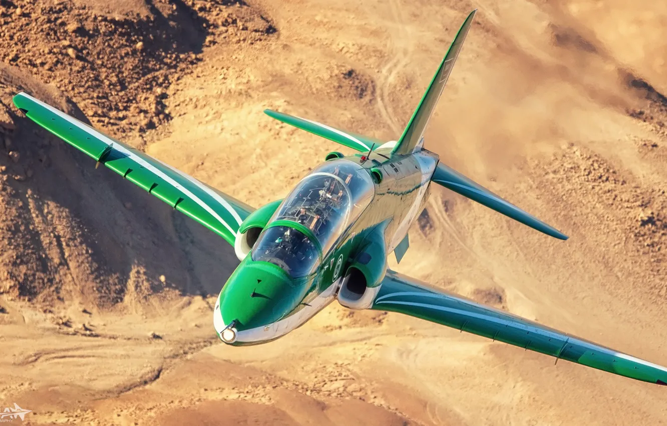 Photo wallpaper Lantern, Pilot, Aerobatic team, Cockpit, Hawker Siddeley Hawk, HESJA Air-Art Photography, Saudi Hawks, Saudi Hawks