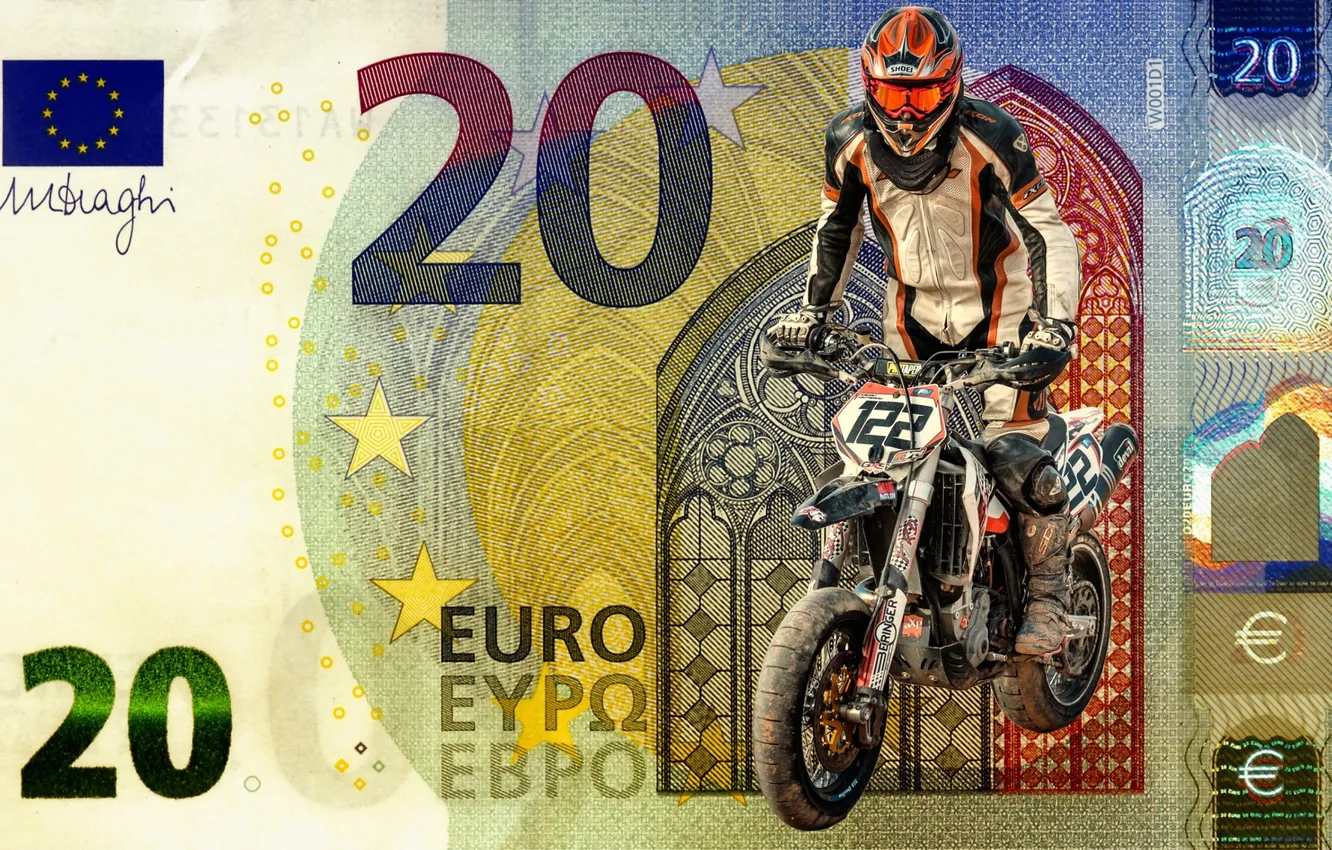 Photo wallpaper Driver, euro