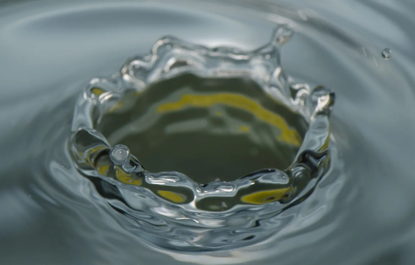 Photo wallpaper squirt, splash, liquid