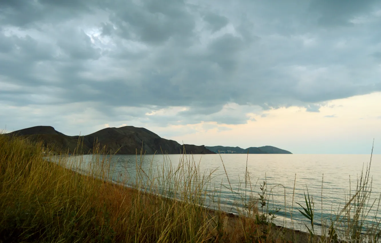 Photo wallpaper sea, nature, Crimea, Bay