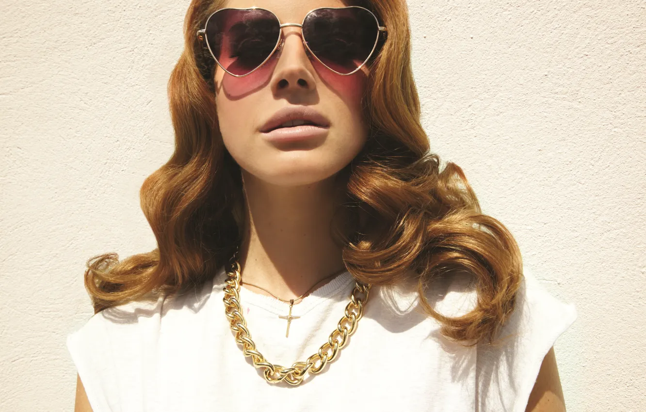 Photo wallpaper glasses, singer, Lana Del Rey, Lana Del Rey