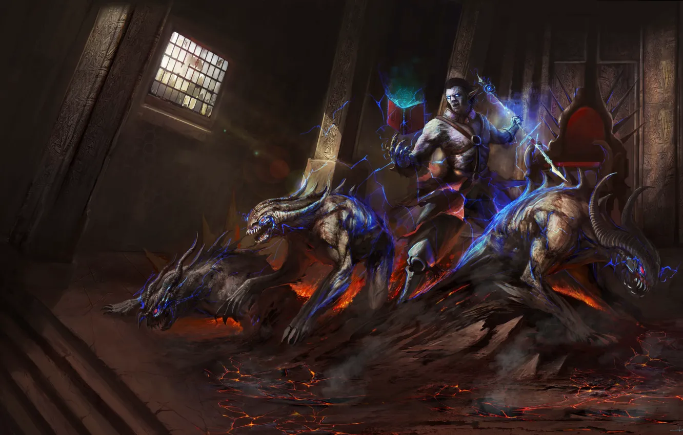 Photo wallpaper monster, being, warrior, art, MAG, book, cloudminedesign, The Rise of Malbeck