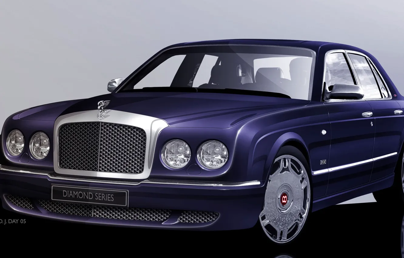 Photo wallpaper Bentley, Arnage, sedan