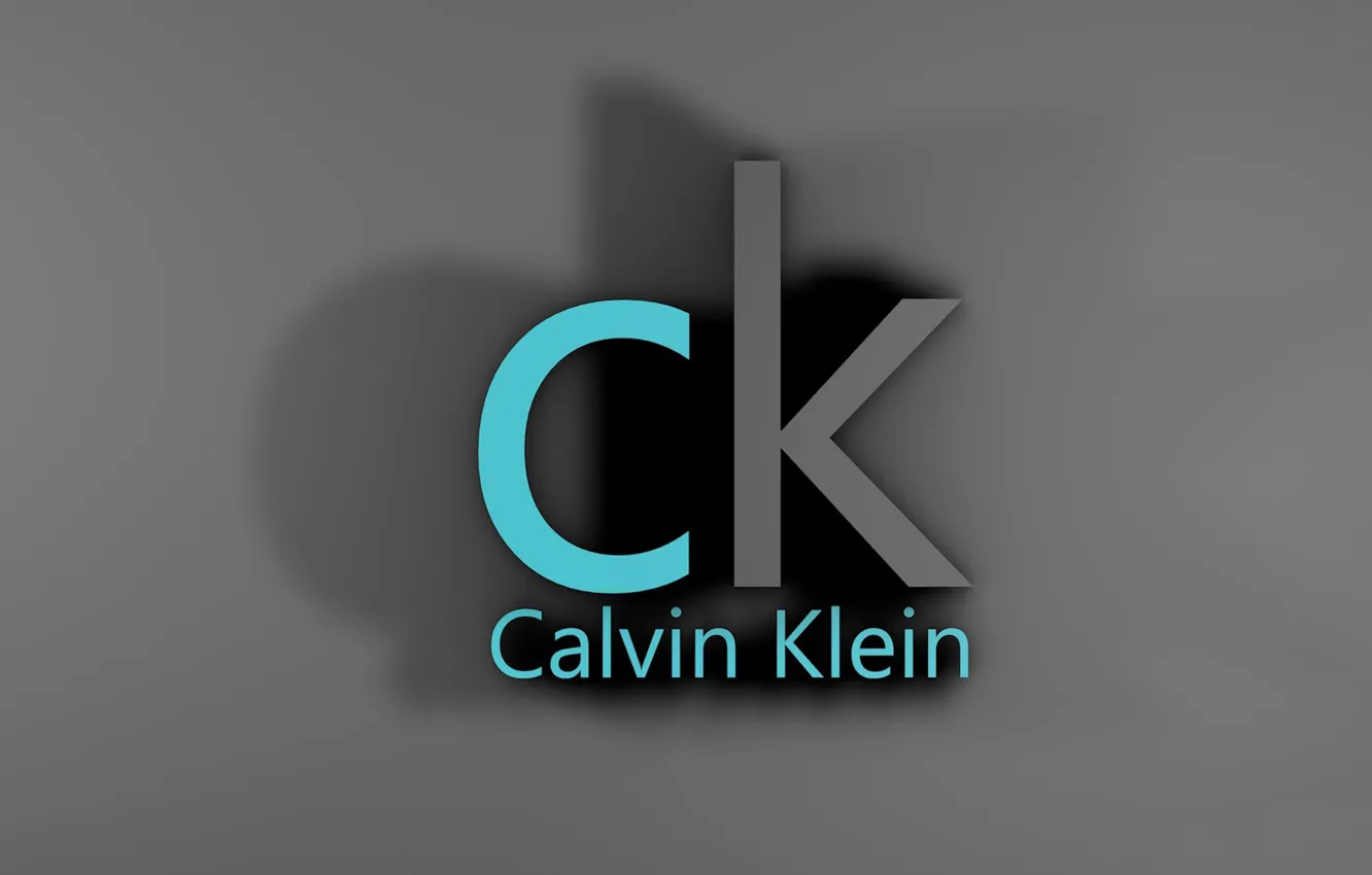 Photo wallpaper logo, brand, brand, Calvin Klein
