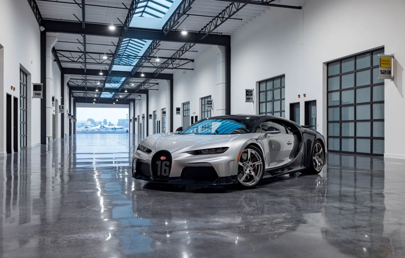 Photo wallpaper Bugatti, Car, Sport, Chiron