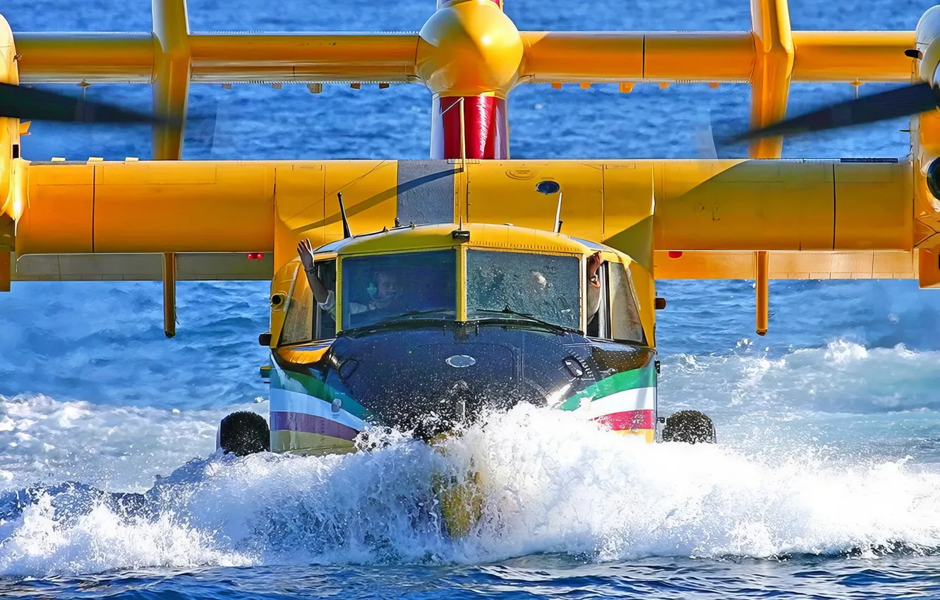 Photo wallpaper race, boat, speed