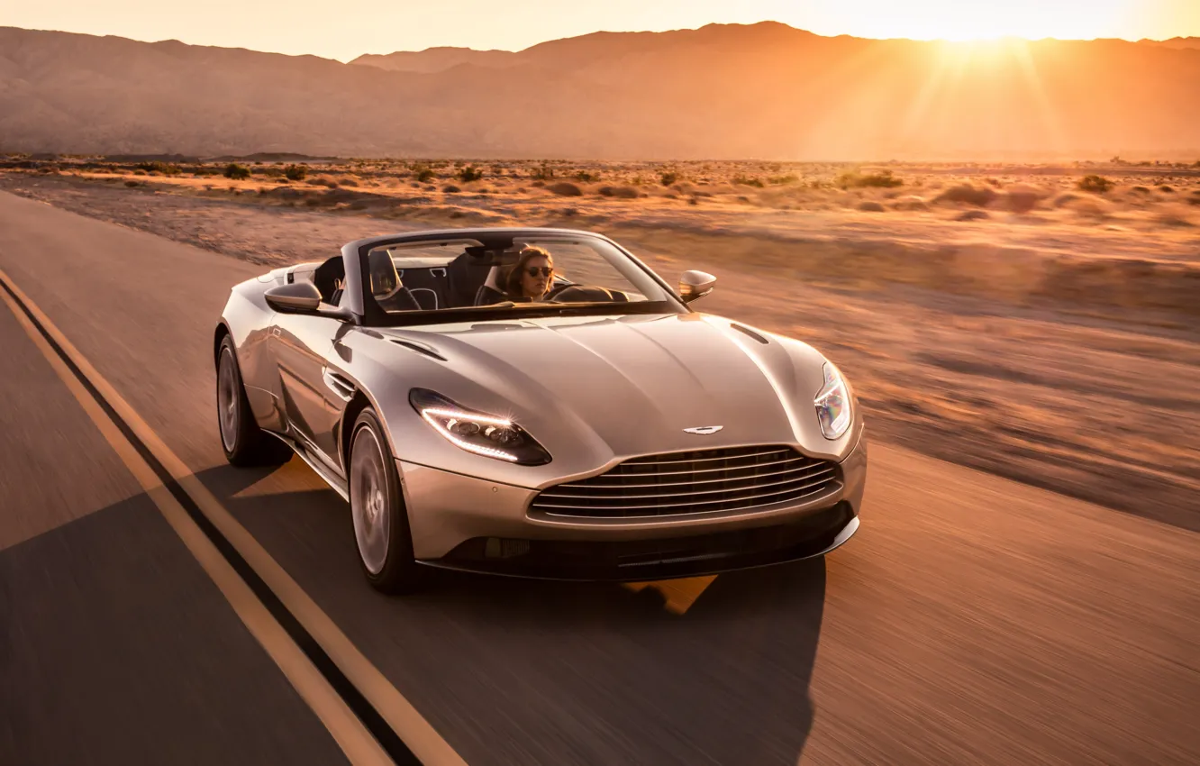 Photo wallpaper Aston Martin, 2018, Volante, DB11