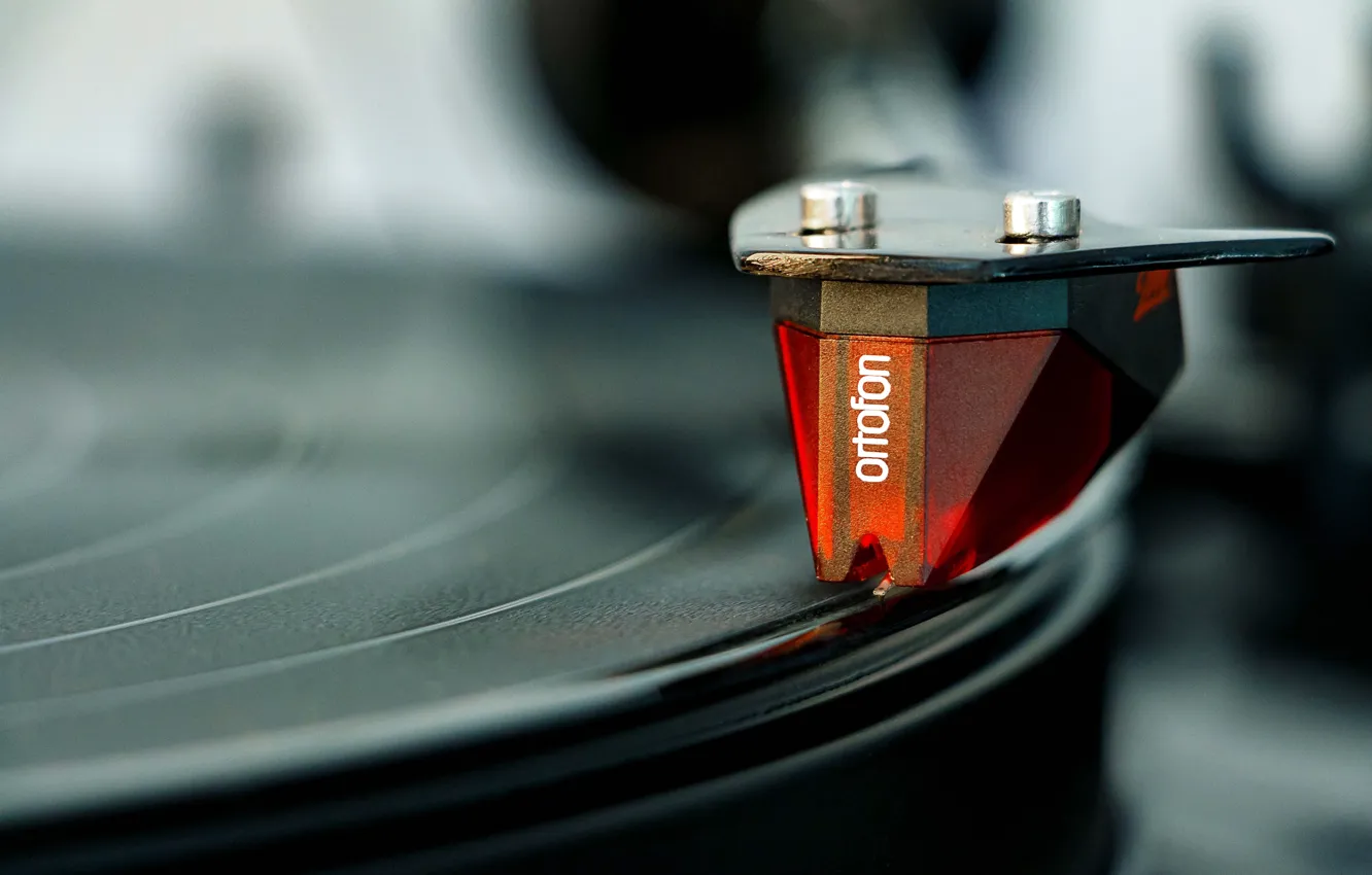 Photo wallpaper Music, vinyl, disc