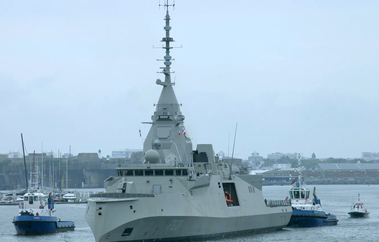 Photo wallpaper Greece, frigate, test, Kimon