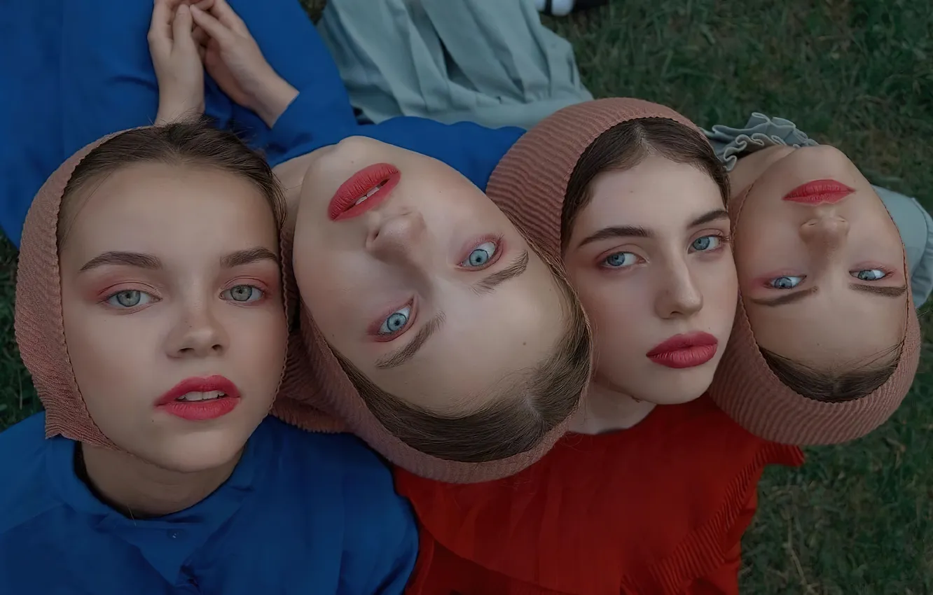 Photo wallpaper girl, head, beauty, blue eyes, beautiful eyes, beauty girls, russian girls