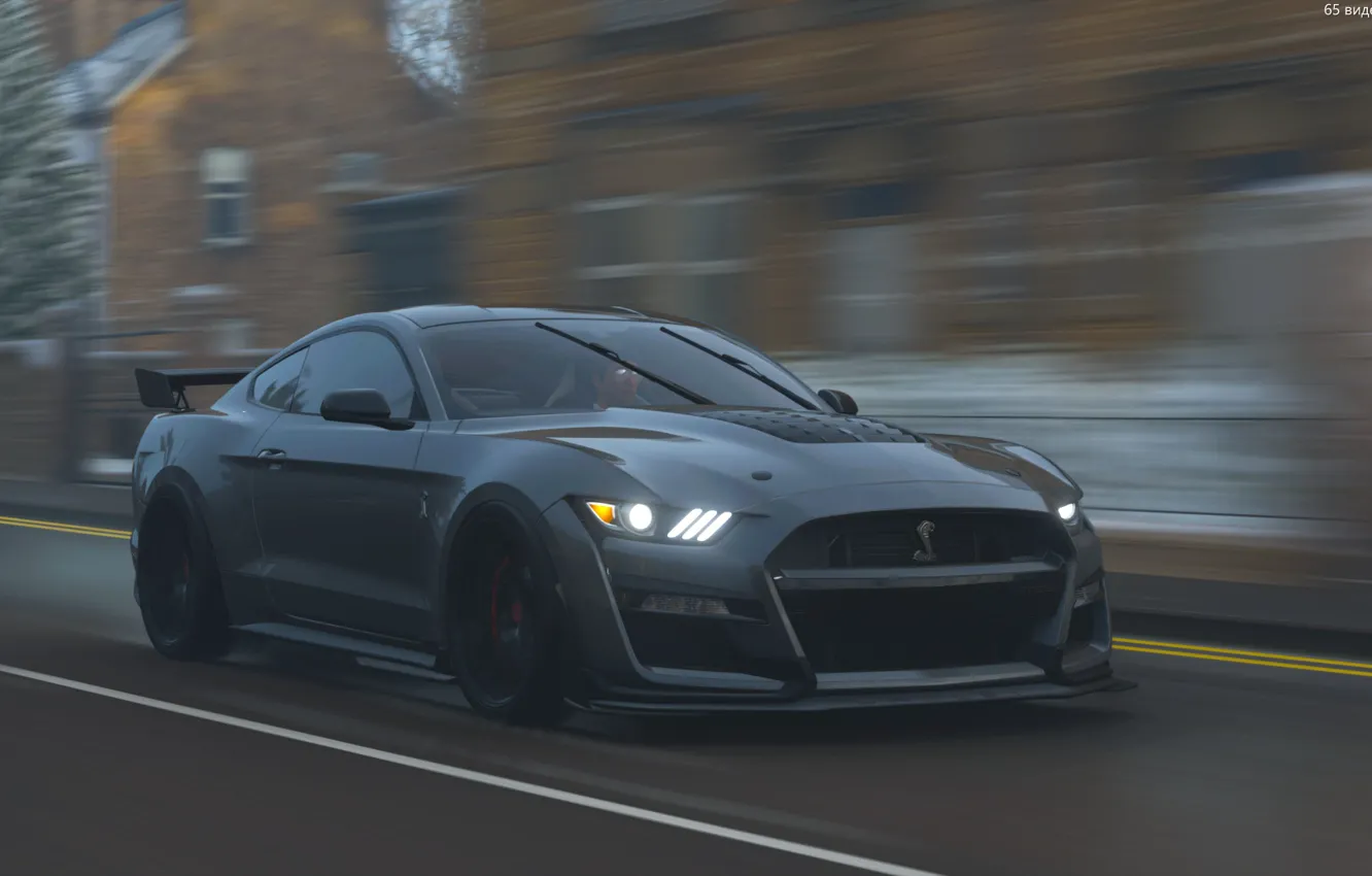 Photo wallpaper Mustang, GT500, Ford Mustang, Mustang 5.0