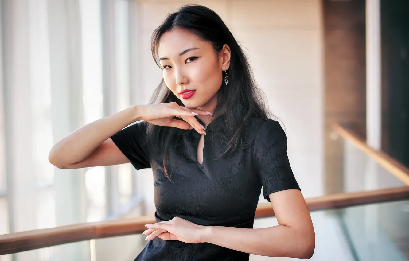 Photo wallpaper girl, portrait, Inna