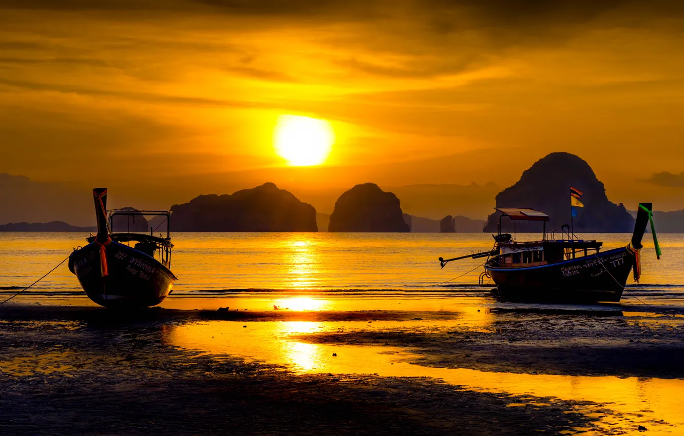 Photo wallpaper Thailand, sea, landscape