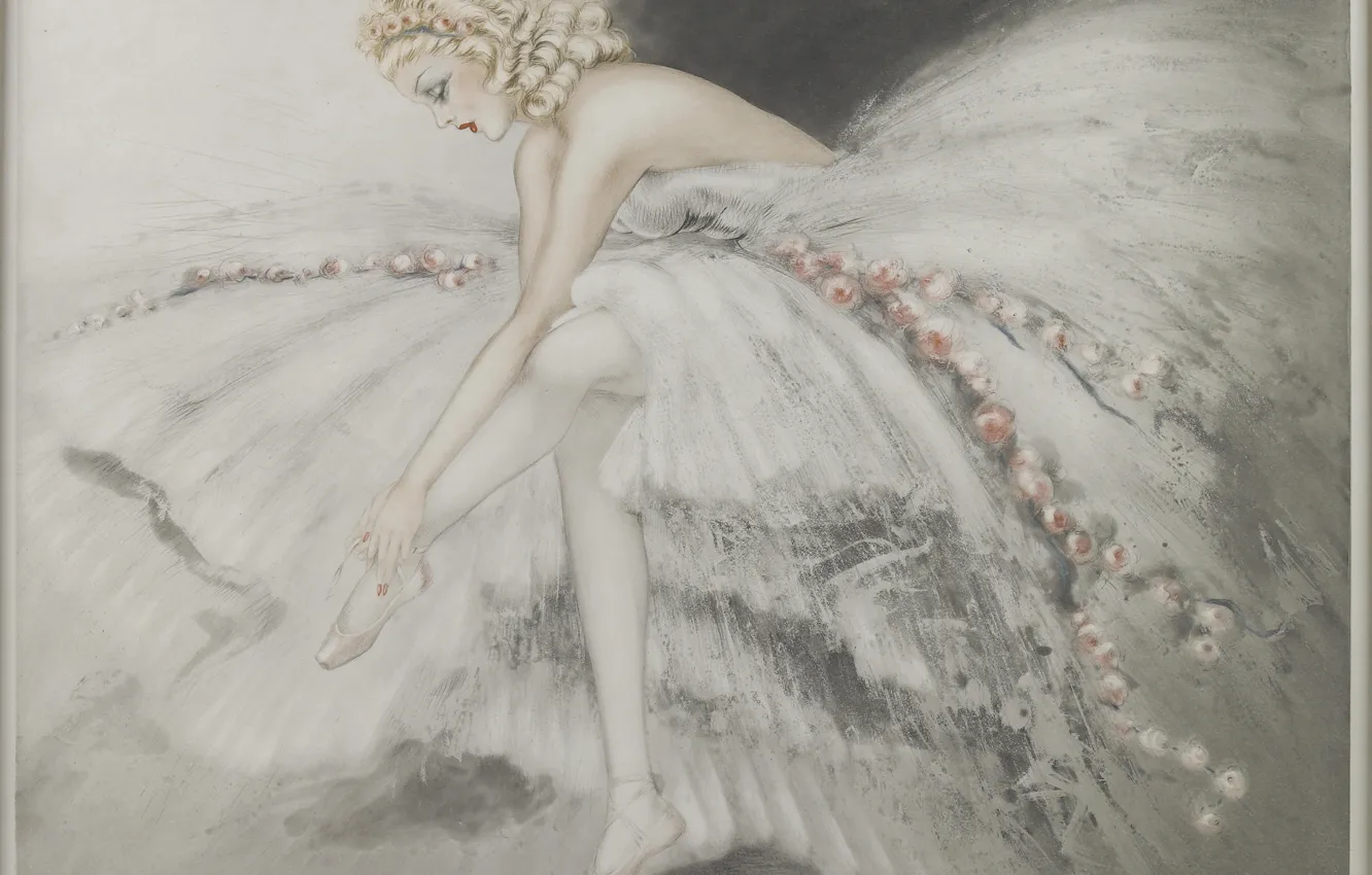 Photo wallpaper 1939, Louis Icart, Excellent dancer
