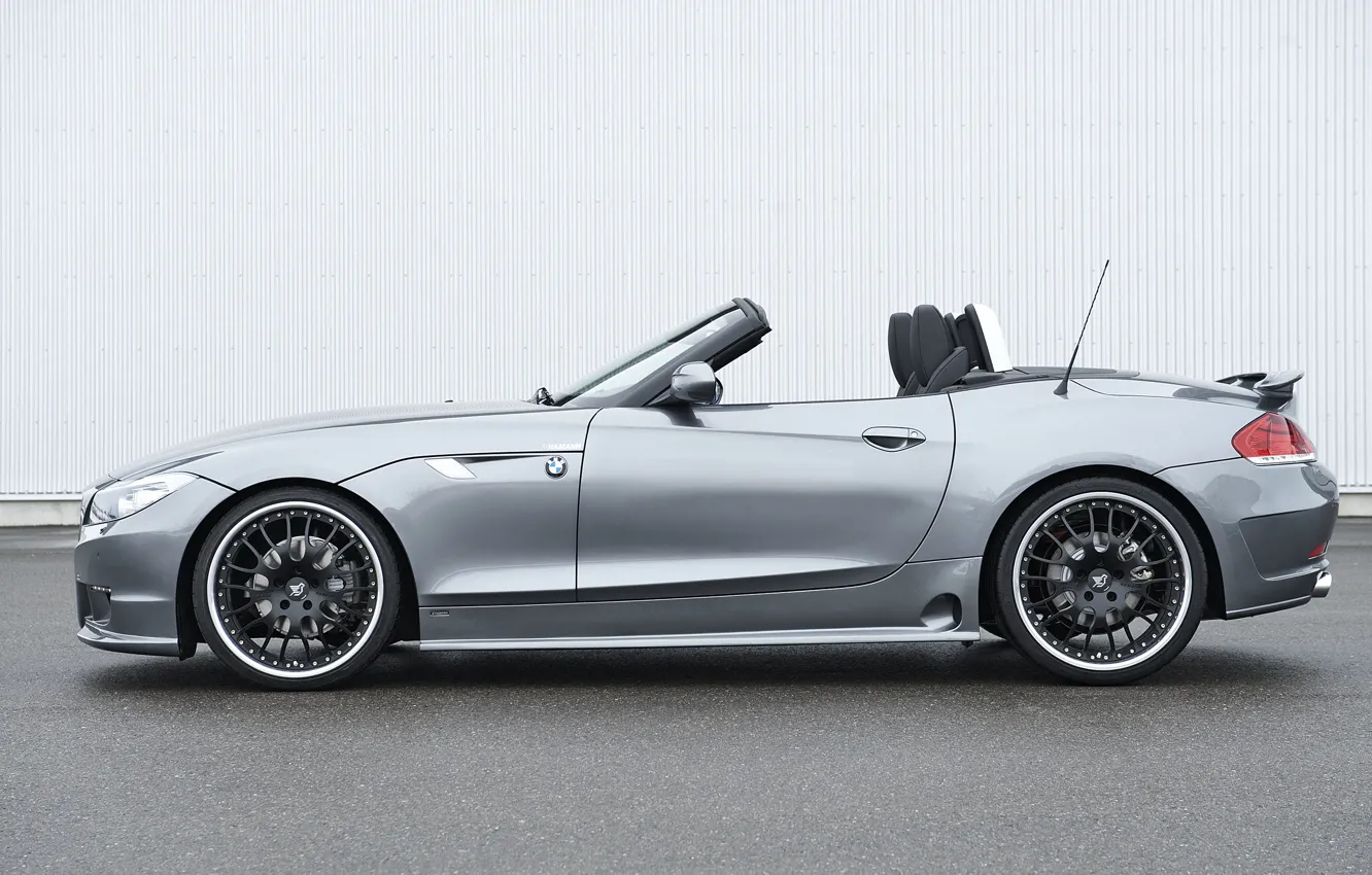 Photo wallpaper grey, BMW, profile, Roadster, Hamann, 2010, E89, BMW Z4
