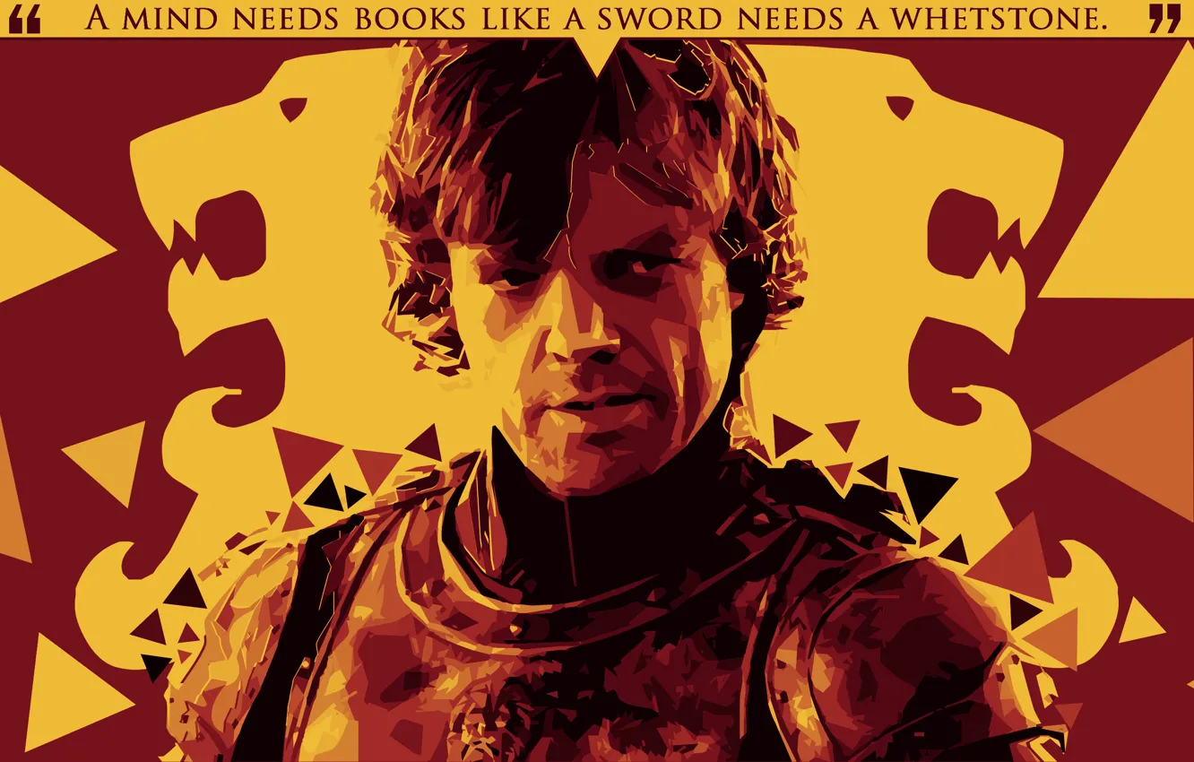 Photo wallpaper game of thrones, dwarf, Lannister, Tyrion, Peter Dinklage