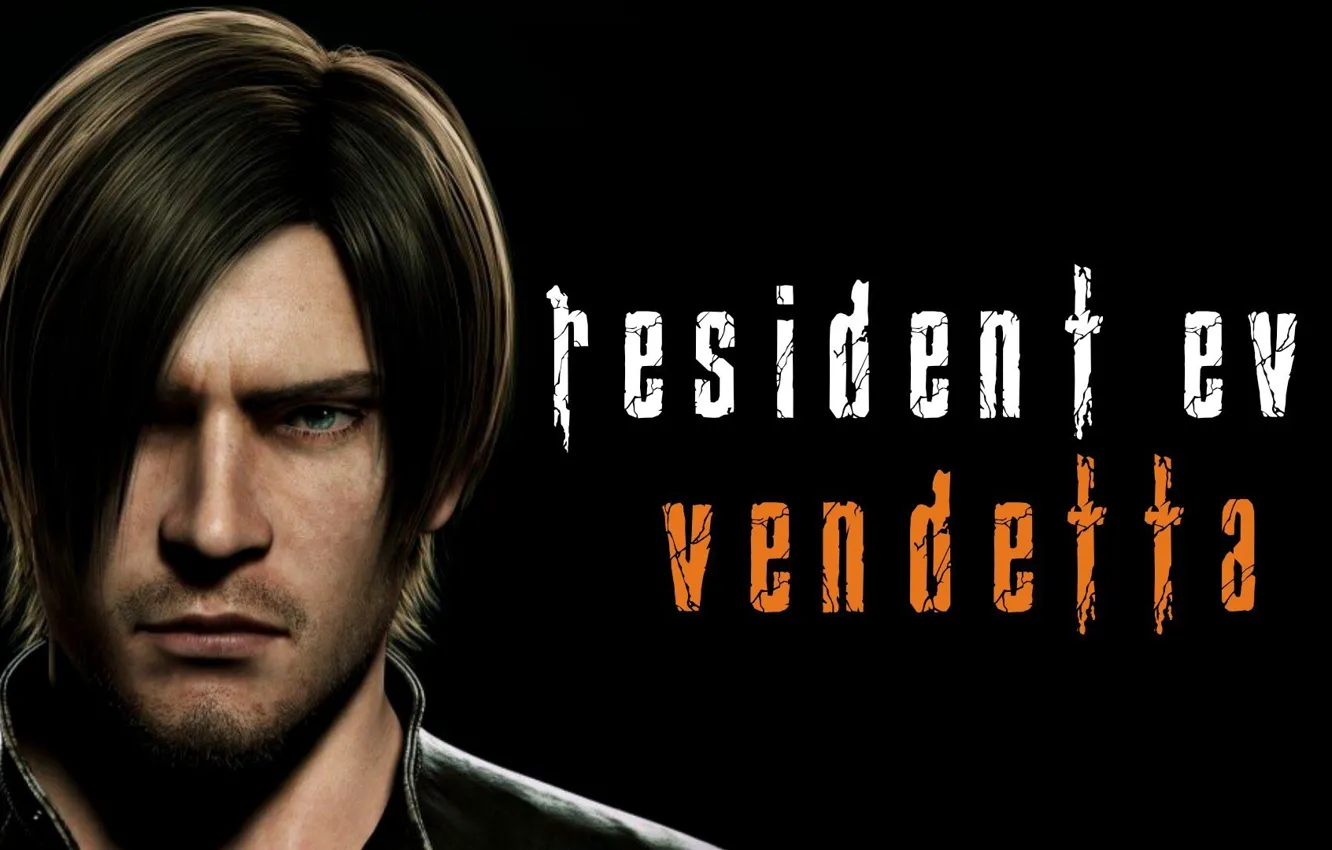 Photo wallpaper game, Resident Evil, man, Leon Scott Kennedy, Leon S. Kennedy, Resident Evil Vendetta, Biohazard Vendetta