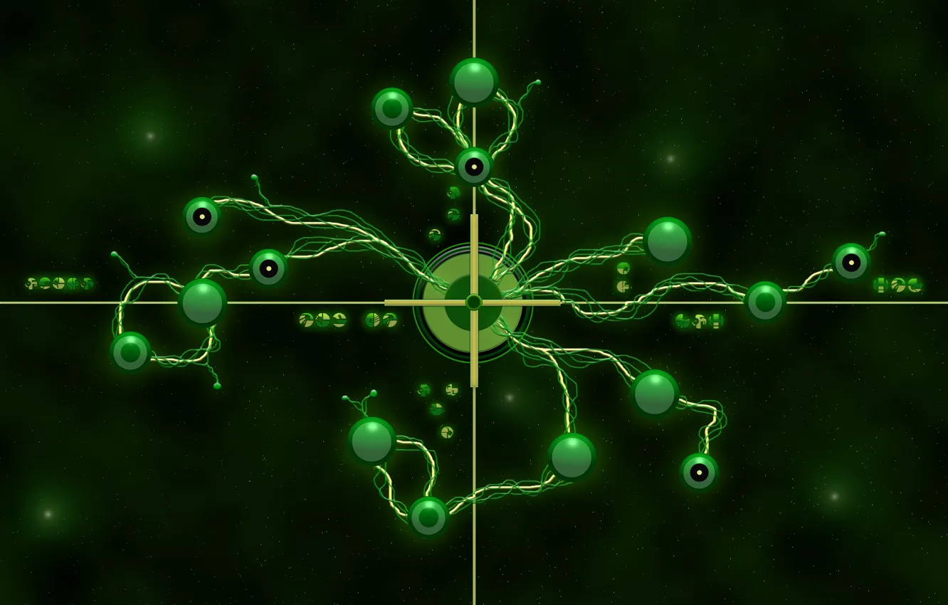 Photo wallpaper cross, center, standard, Assimilation