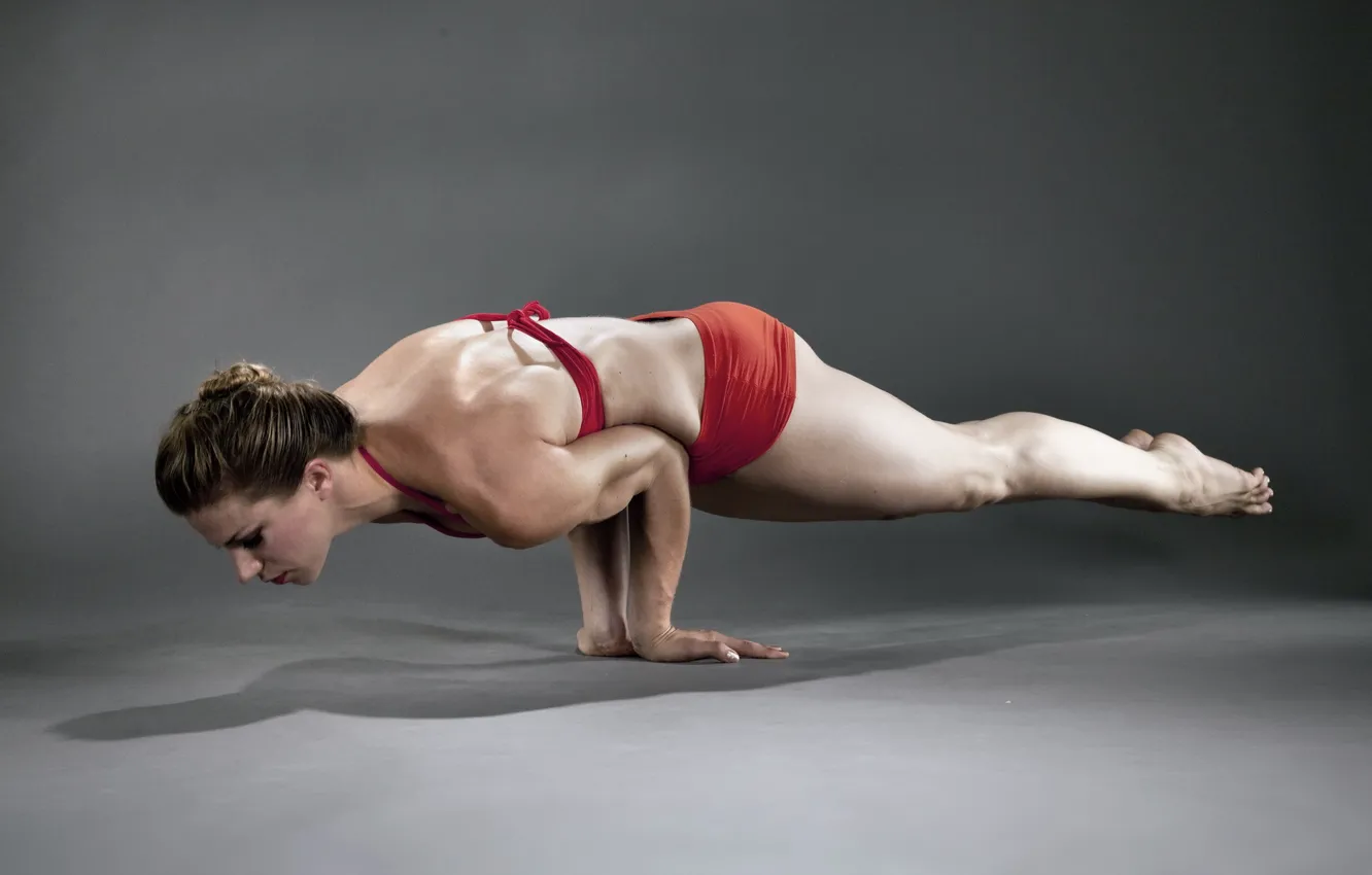 Photo wallpaper girl, sport, gymnastics