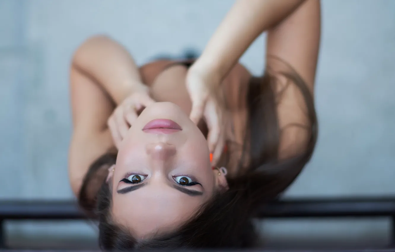 Photo wallpaper girl, eyes, beauty, Sight