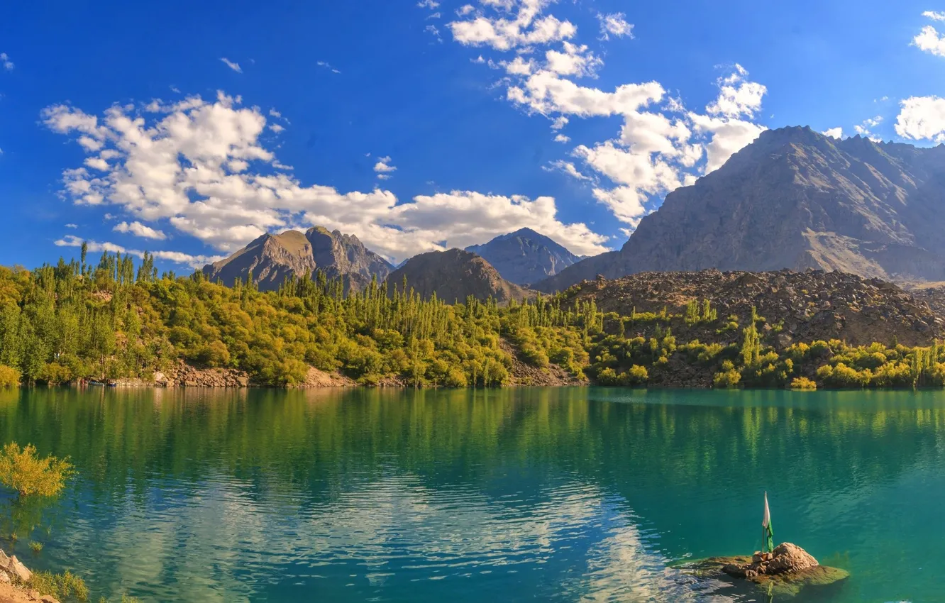 Photo wallpaper the sky, landscape, nature, beauty, day