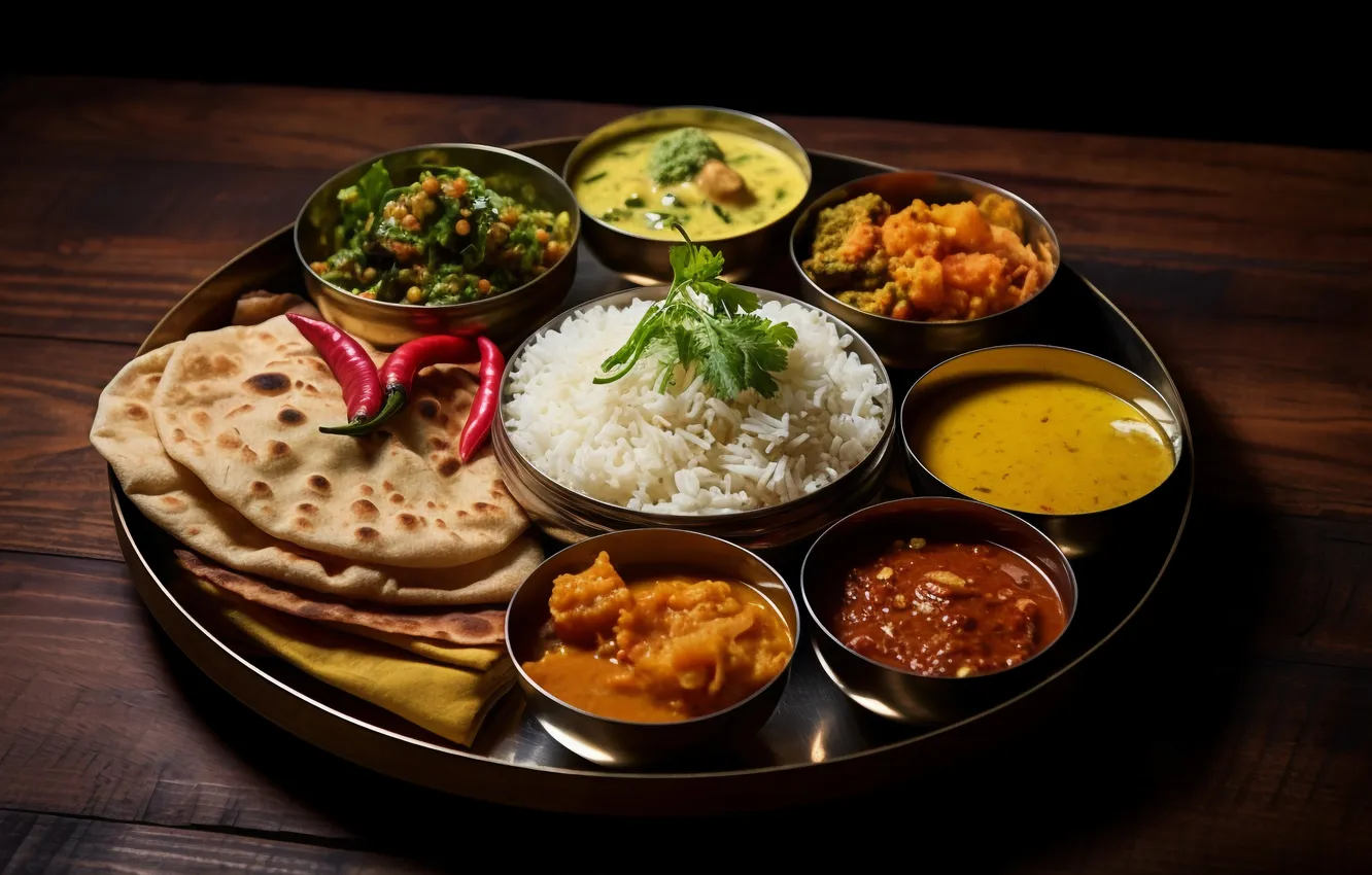 Photo wallpaper food, delicious, table