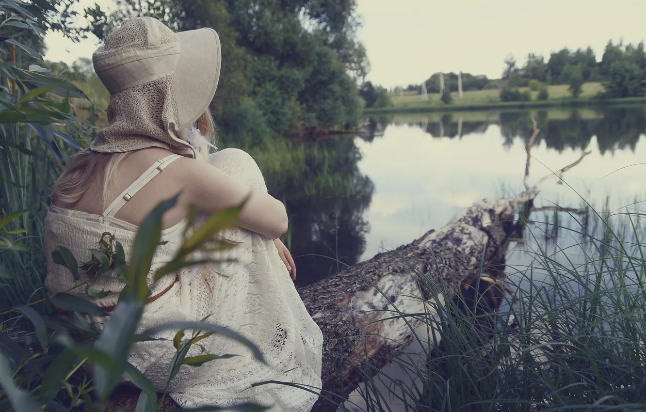 Photo wallpaper girl, nature, Vasilisa, Maxim Mikhailov