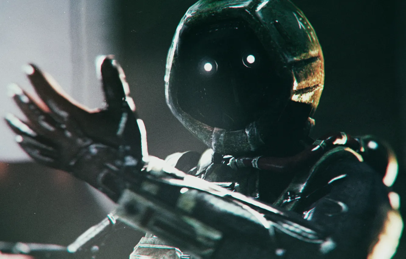 Photo wallpaper hands, hood, the exoskeleton, exoskeleton, hand, hood, SOMA, Soma