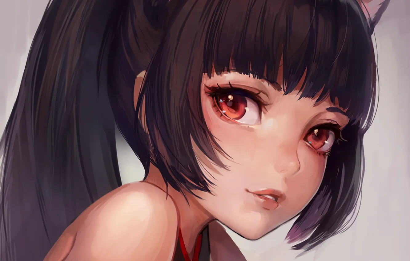 Photo wallpaper look, background, the game, girl, tera