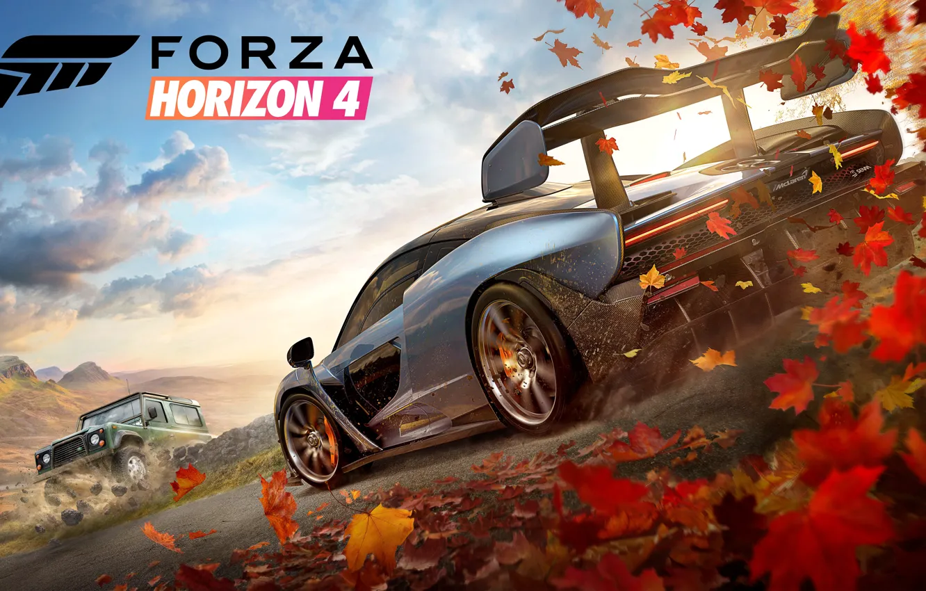 Photo wallpaper car, Microsoft, game, Forza Horizon 4