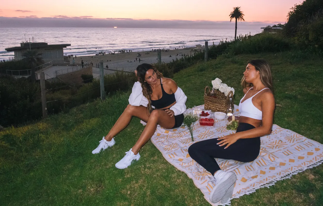 Photo wallpaper gym, leggings, woman fitness, Buttock, activewear, woman exercises, woman streching, woman workout