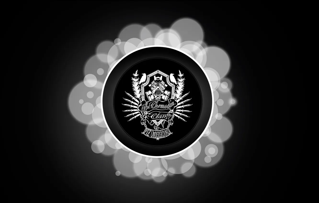 Photo wallpaper Music, Black, Logo, Minimalism, the Chemodan, Russian Underground