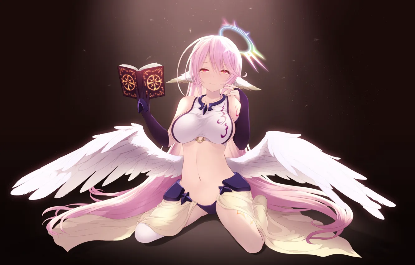 Photo wallpaper girl, pose, anime, No Game No Life, No Game No Life