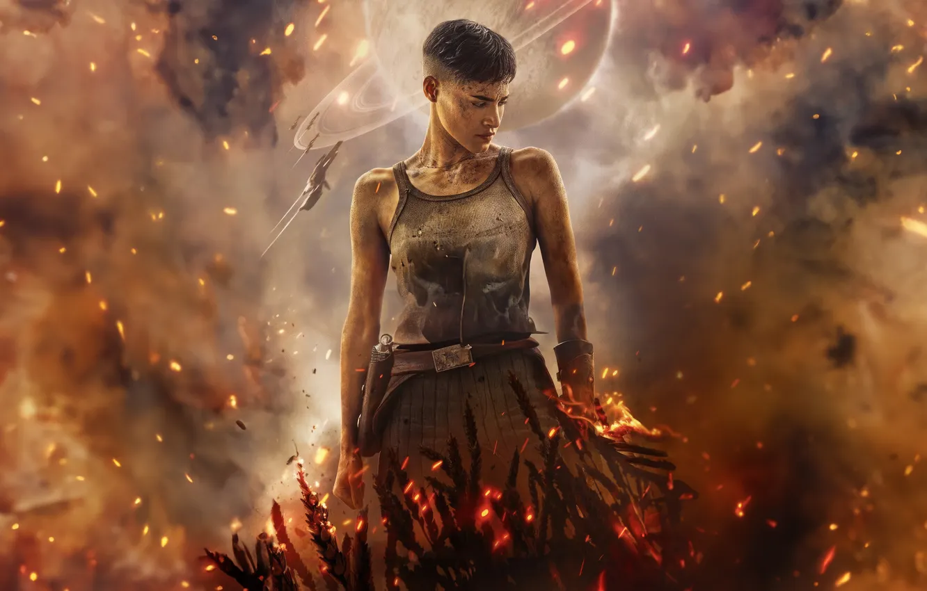 Photo wallpaper girl, soldiers, 2024, Rebel Moon, Rebel Moon - Part Two The Scargiver