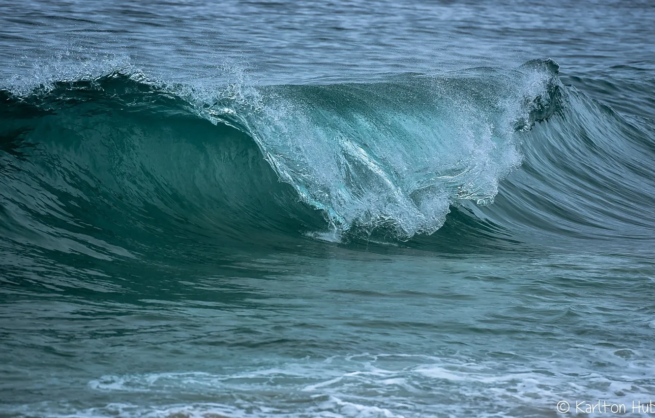 Photo wallpaper wave, water, squirt