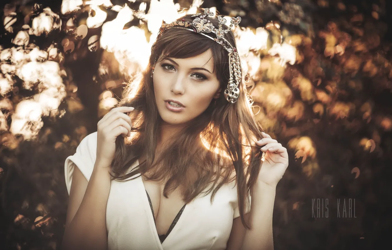 Photo wallpaper light, beautiful, view, corona, Kate, natural, Headpiece