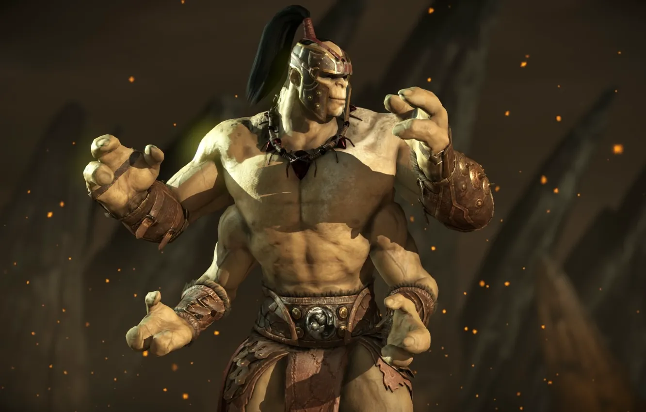Photo wallpaper Mortal Kombat, Goro, Goro