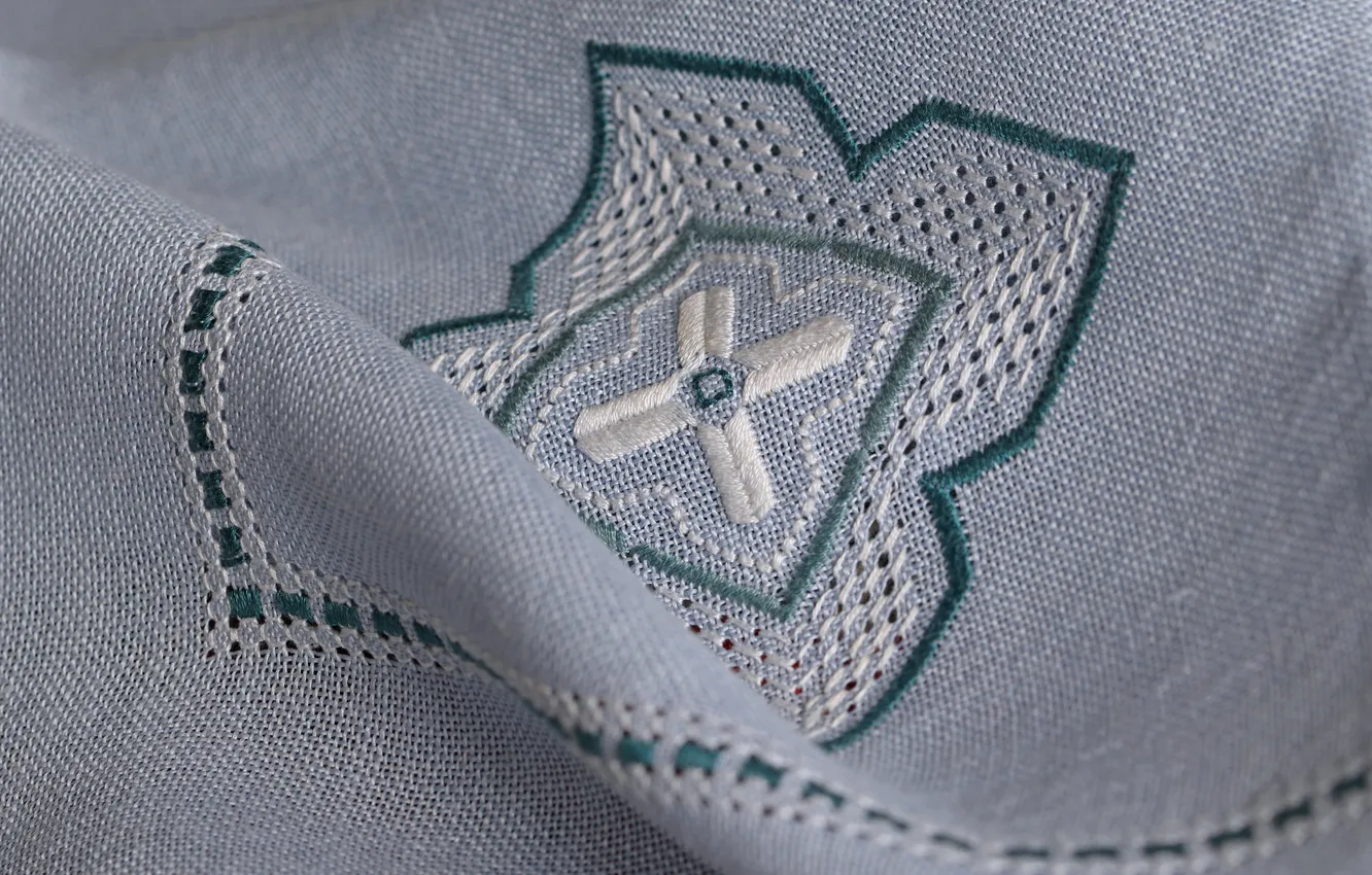 Photo wallpaper pattern, fabric, ornament, embroidery