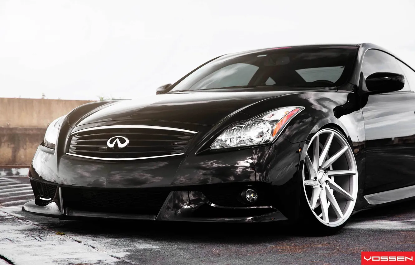 Photo wallpaper Infiniti, tuning, G37, Vossen, VVSCVT