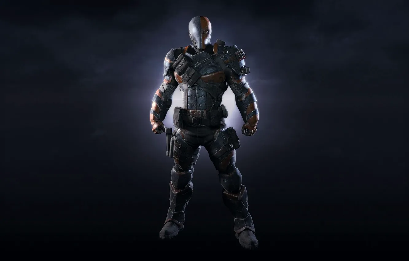 Photo wallpaper Batman, Deathstroke, Arkham Origins