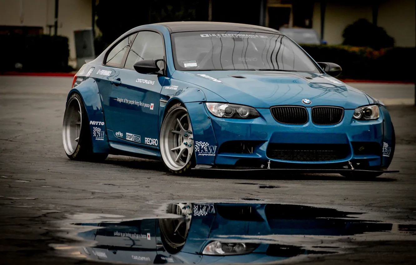 Photo wallpaper Blue, E92, Bodykit, M3