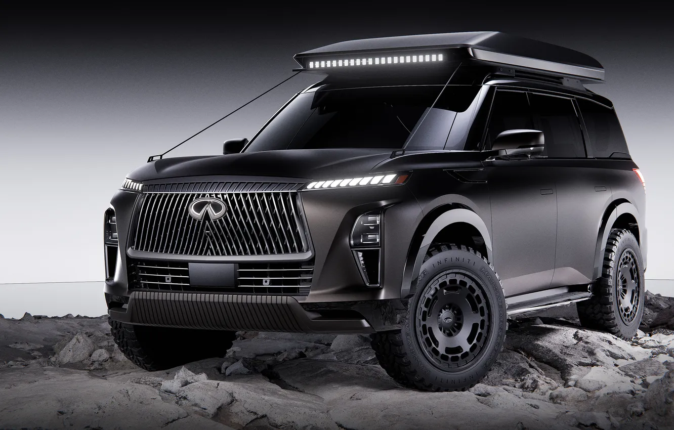 Photo wallpaper Concept, Infiniti, Terrain, Spec, QX80