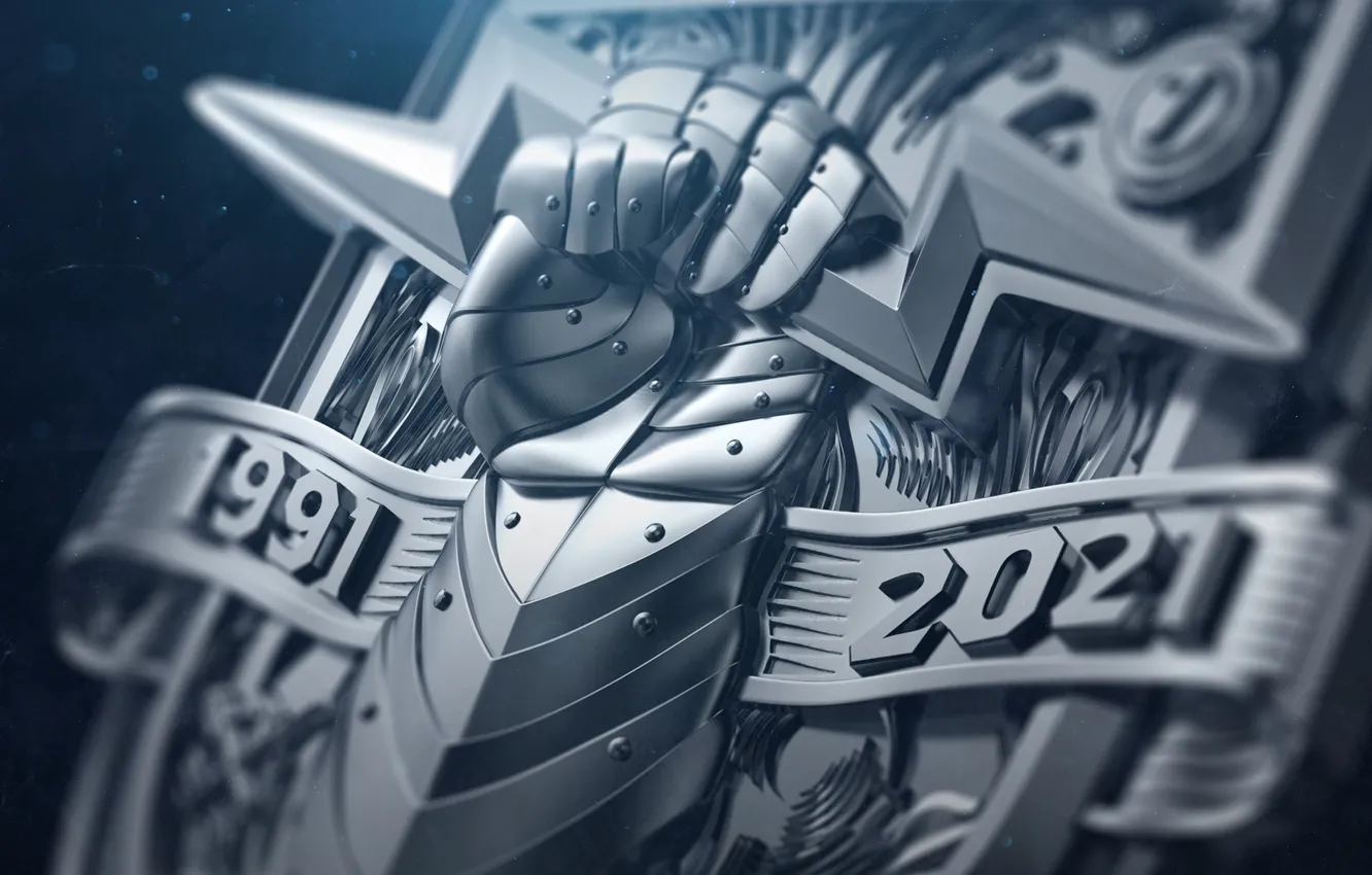 Photo wallpaper shield, Destiny 2, 30th Anniversary, Bungie Shield