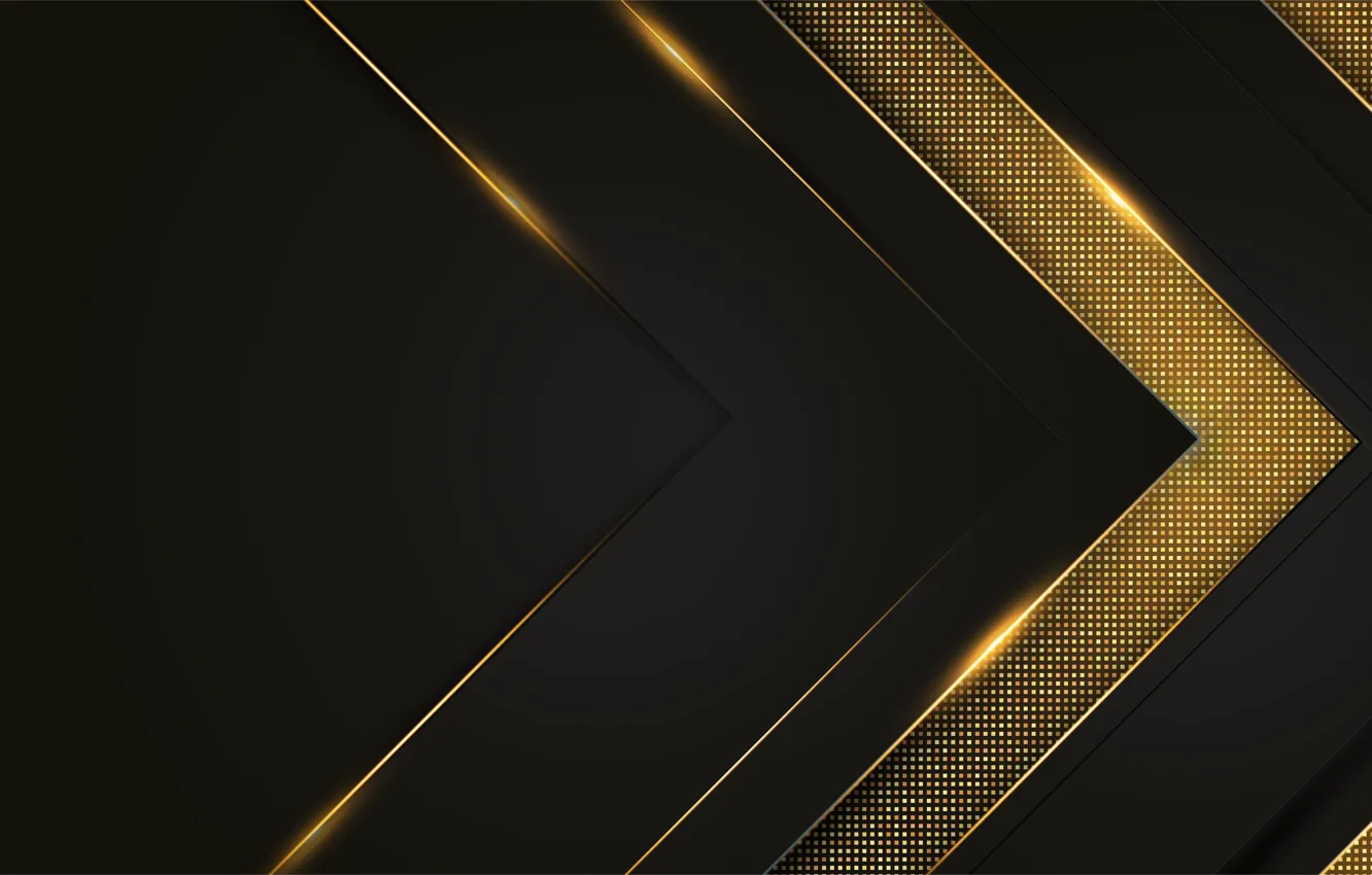 Photo wallpaper background, gold, black, abstract, golden, black, background, luxury