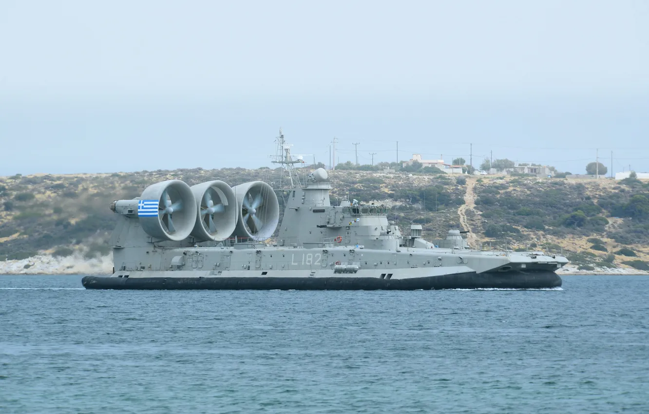 Photo wallpaper The Greek Navy, Kerkyra, DCVP