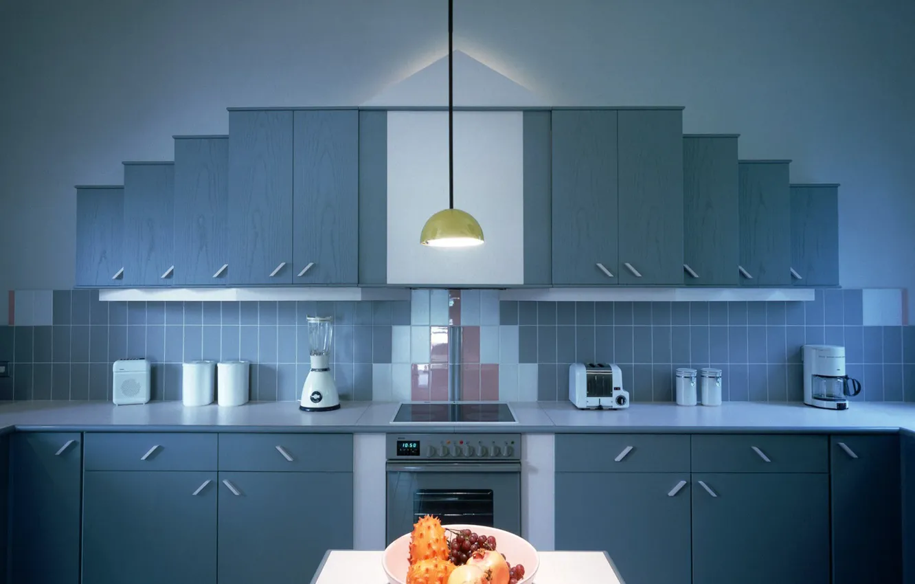 Photo wallpaper design, interior, kitchen, apartment