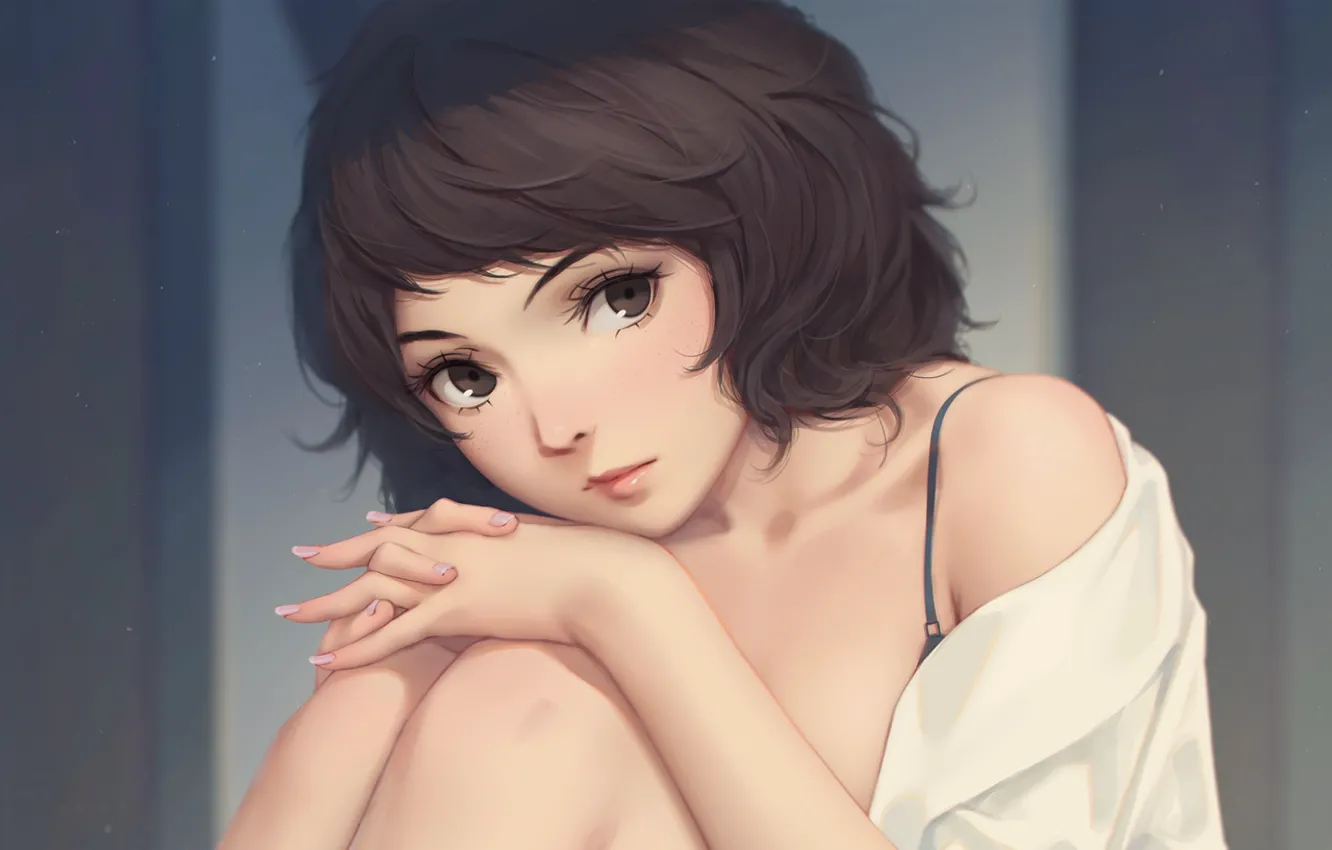 Photo wallpaper girl, Person 5, Persona 5